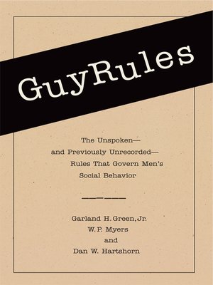 cover image of GuyRules